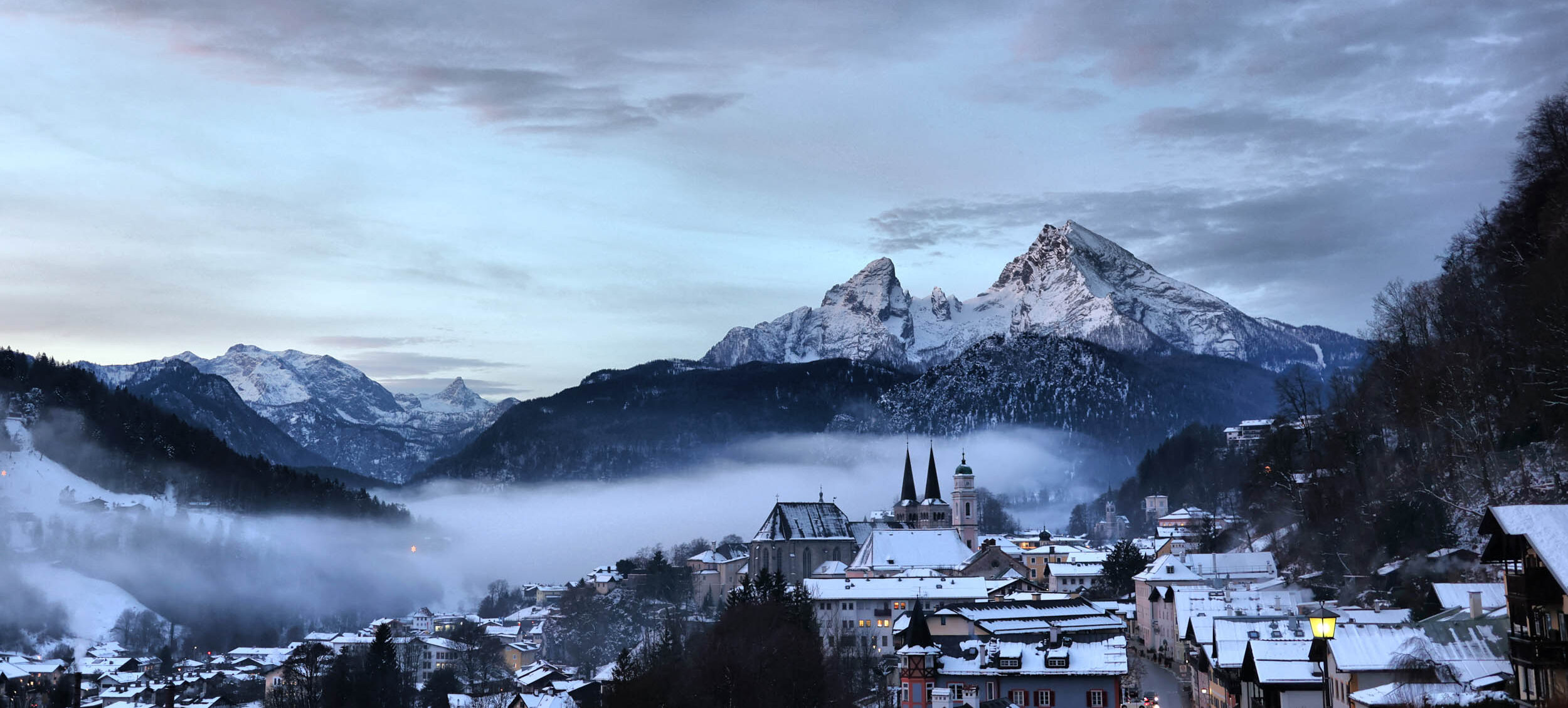 Der Watzmann von der Locksteinstrasse