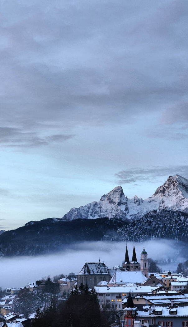 Der Watzmann von der Locksteinstrasse